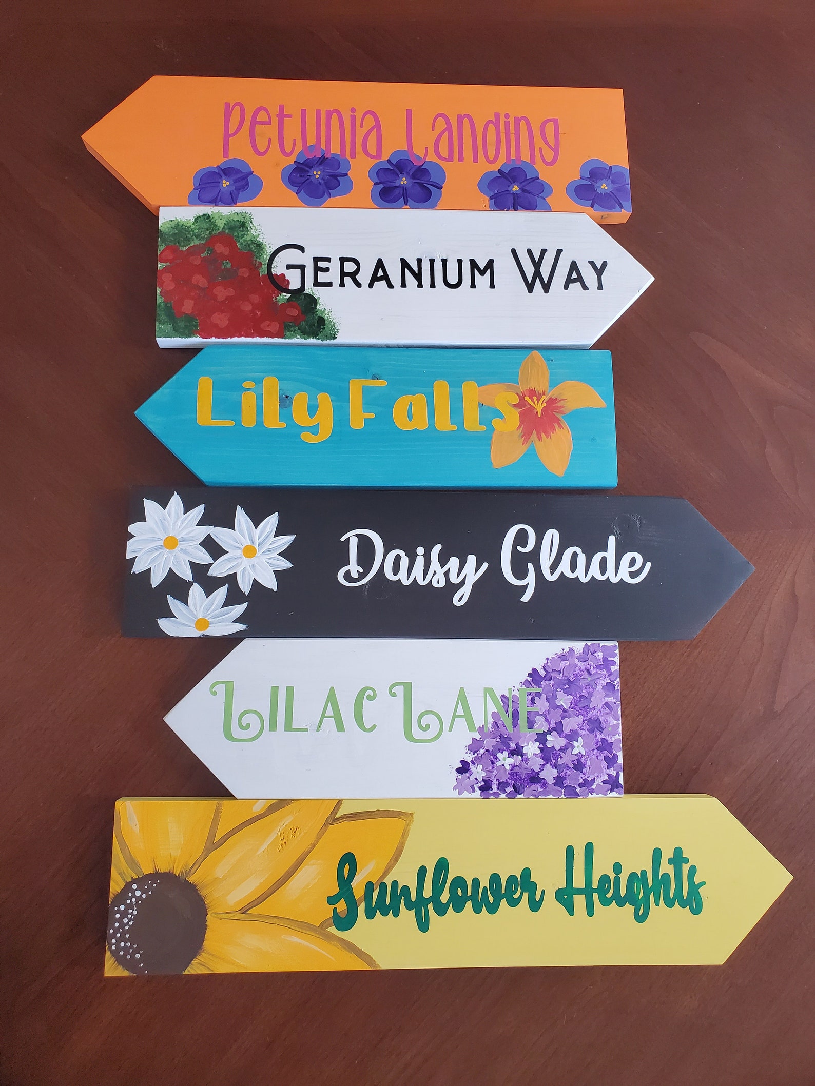 Destination Sign Post Personalized Garden Sign Outdoor Etsy