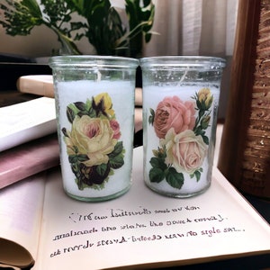Rose Prayer Candle