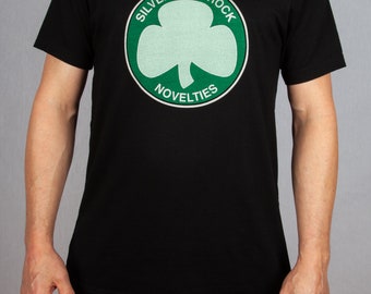 Silver Shamrock Novelties Unisex Black T-Shirt