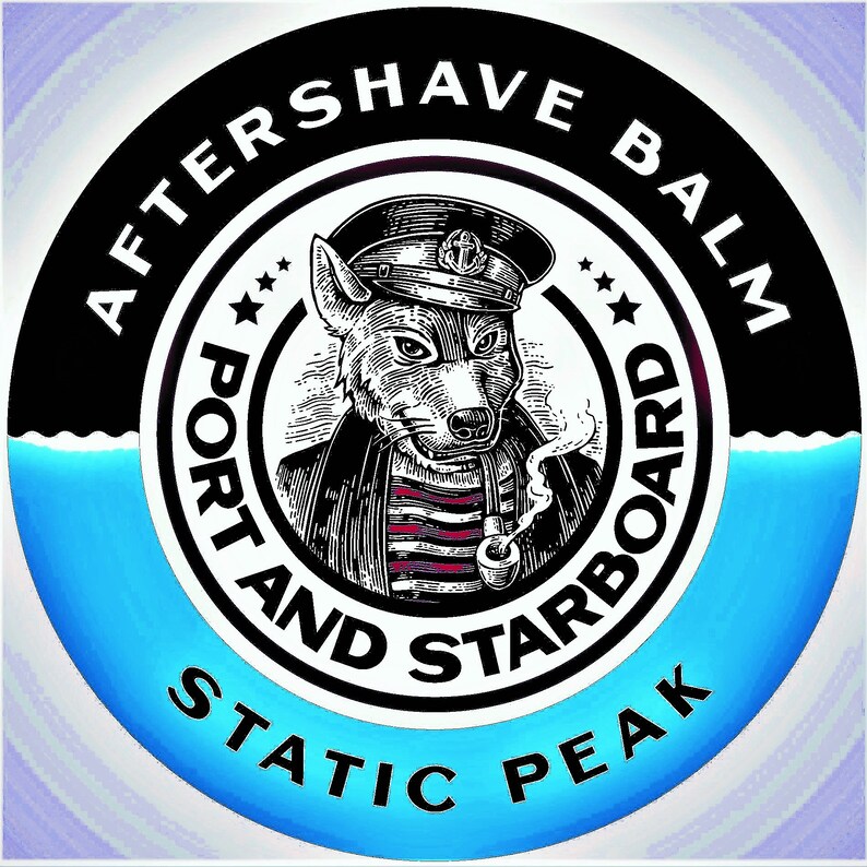 Port Starboard Aftershave Balm-Static Peak Port Starboard Aftershave Balm-Static Peak