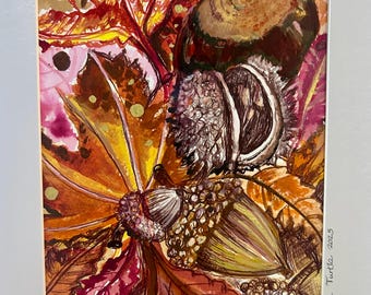 Umber de otoño - Una obra de arte original