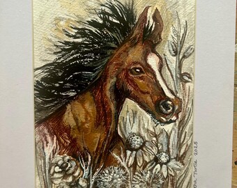 Salvaje - Una pintura original de técnica mixta