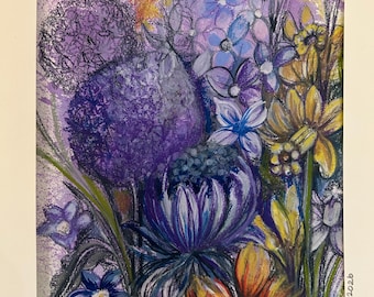 Pretty in Pastel - Una obra de arte original en pastel suave