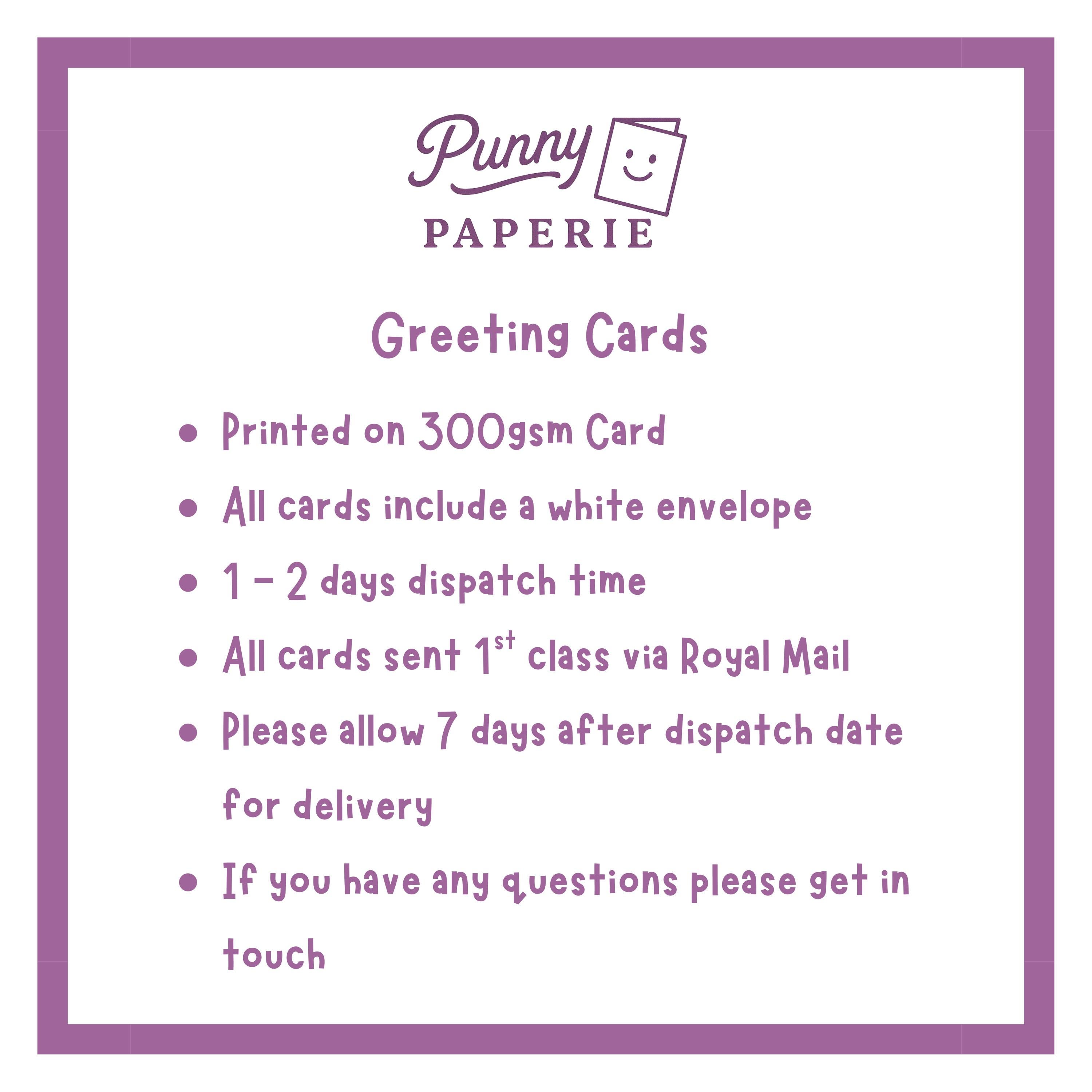 Good Luck Card, Penguin Pun Card, Sending Peng-win Vibes Your Way