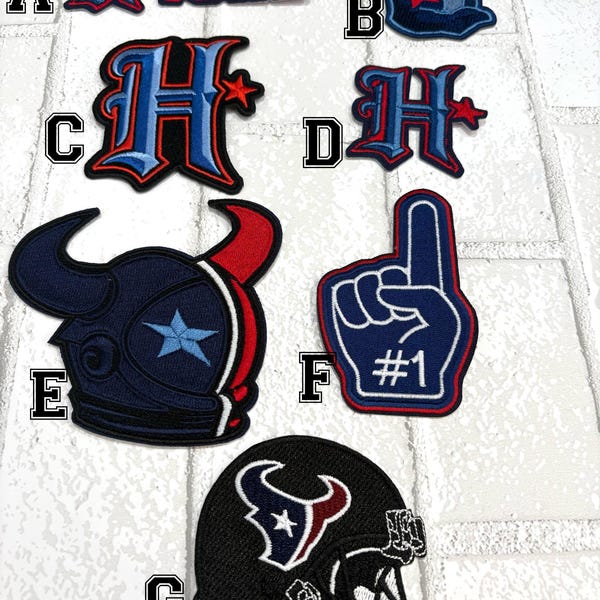 Patch Trucker Hat, Texans, HTX, Patches