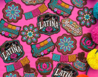 Patch Only, Latina Themed Patches, Patches