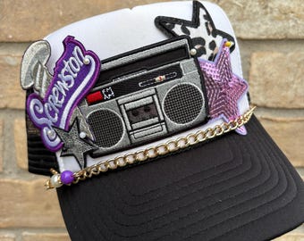 Patch Trucker Hat, Summer Hat, Houston Screwston