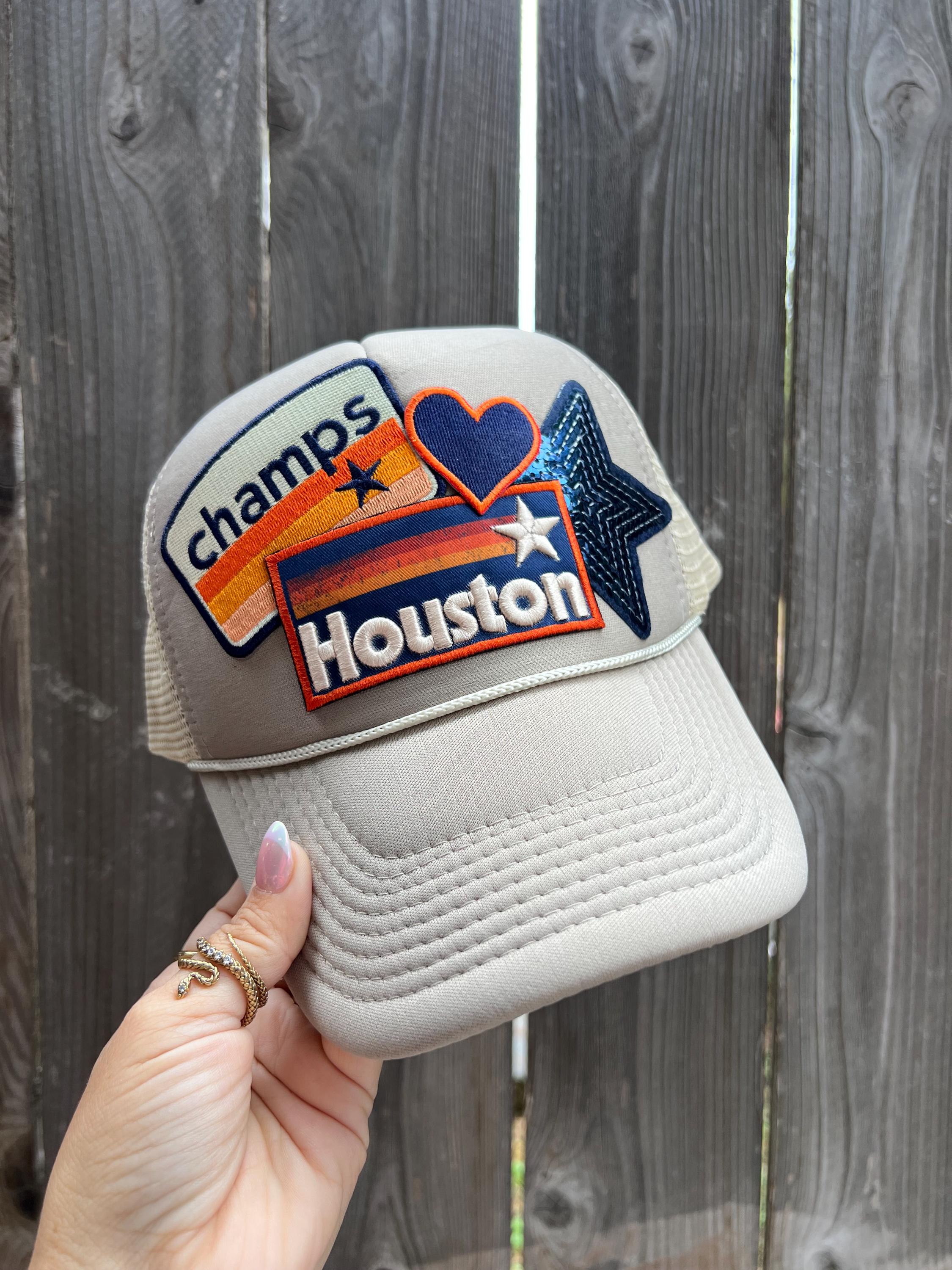 Pink Astros Hat - Etsy display picture 2
