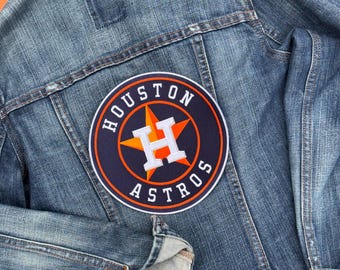 Astros Lg Patch, Jacket Patch, HTX baseball