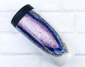 Geode Tumbler, Geode Glitter Tumbler