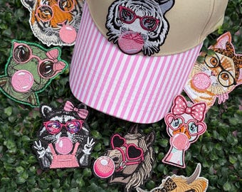Patch Only, Animal Themed Patches, Bubble Gum Animal Patches