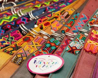 Large/XL Leather Dog Collar: Handmade Mexican Artisan Collar