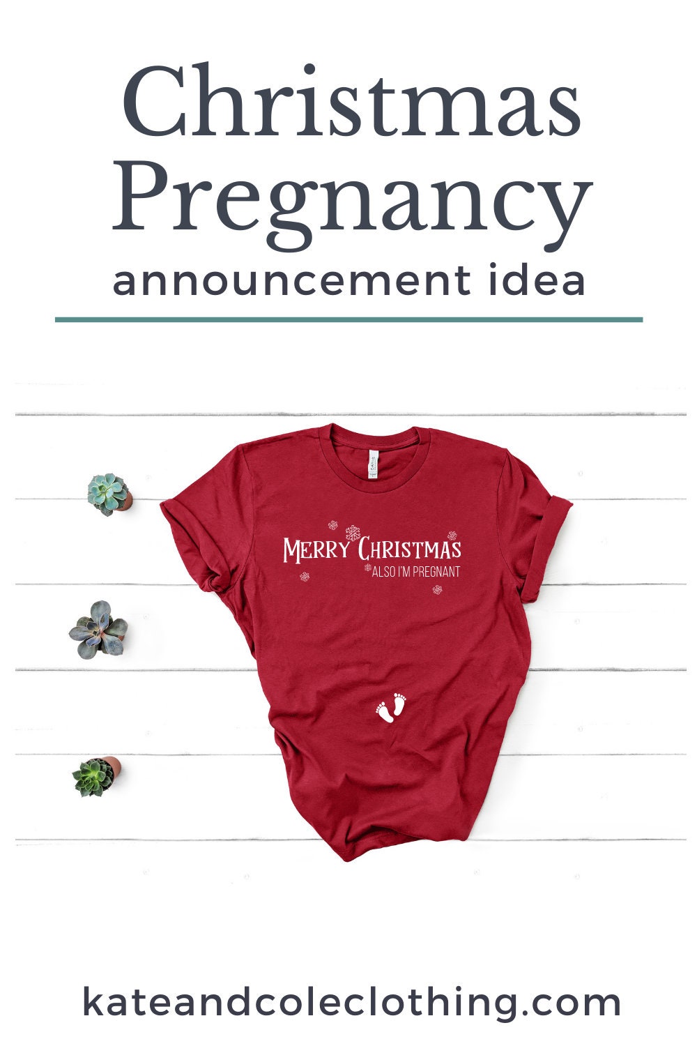 Merry Christmas also i'm pregnant Christmas Pregnancy | Etsy