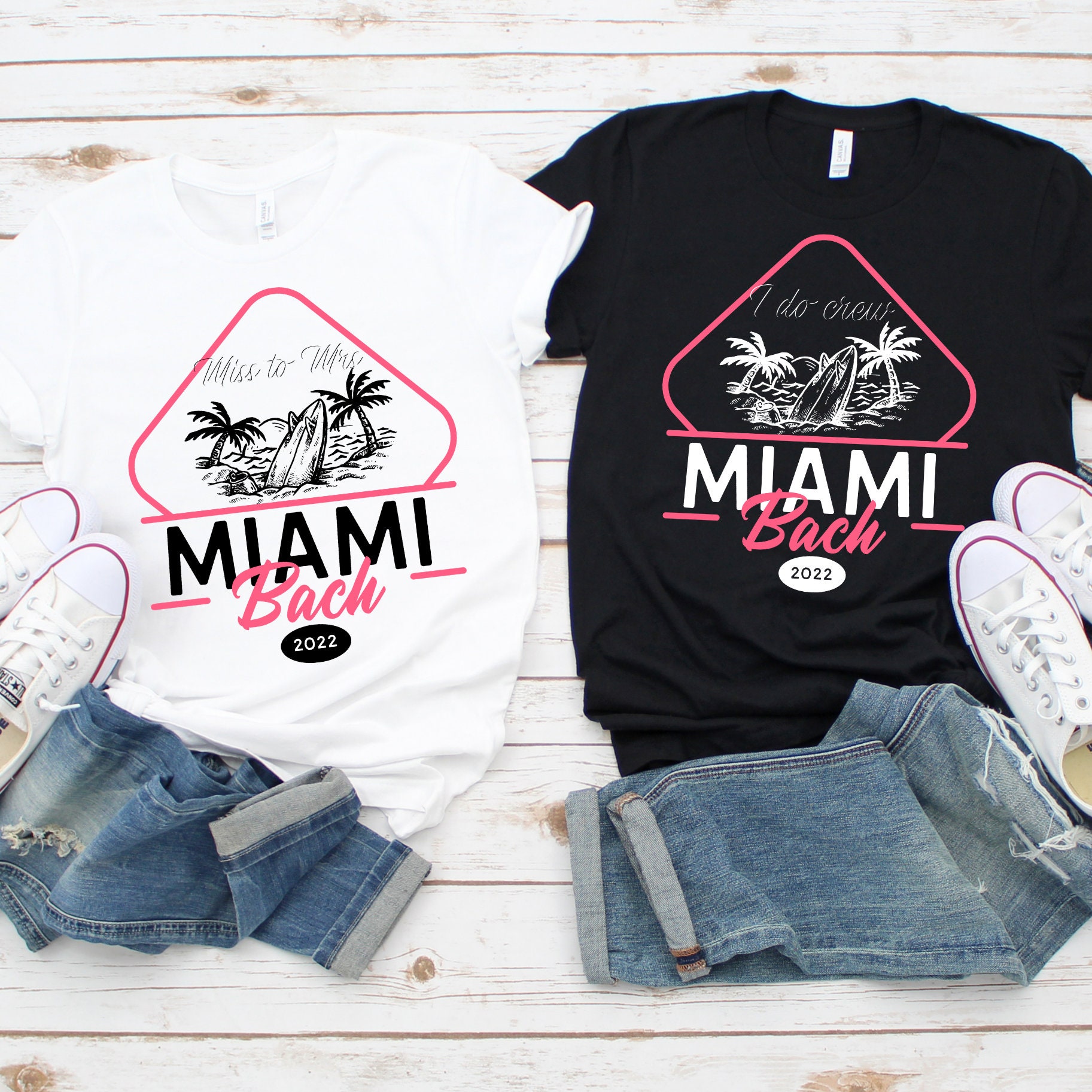 Bachelorette Party Shirts Miami Beach 