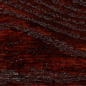 May include: Close-up of a dark brown wood grain texture. The wood has a rich, deep color and a smooth, polished finish.