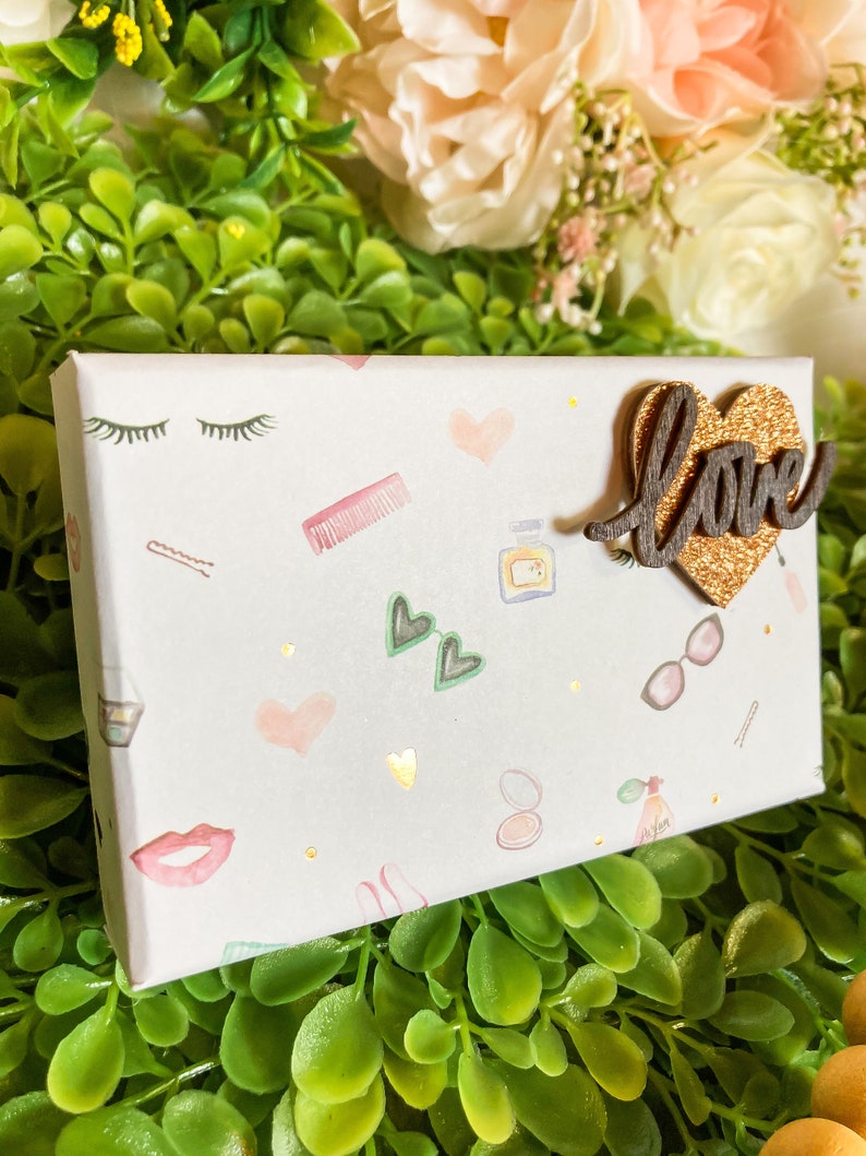 Craft Room Decor Love Note Wood Note Sign Valentine/'s Day Decor Spring Decor