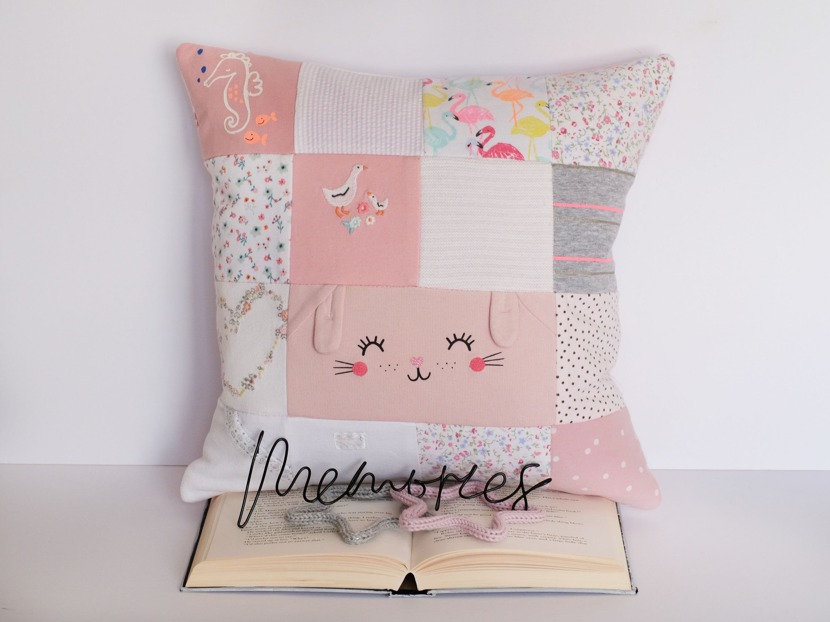 personalised memory cushion