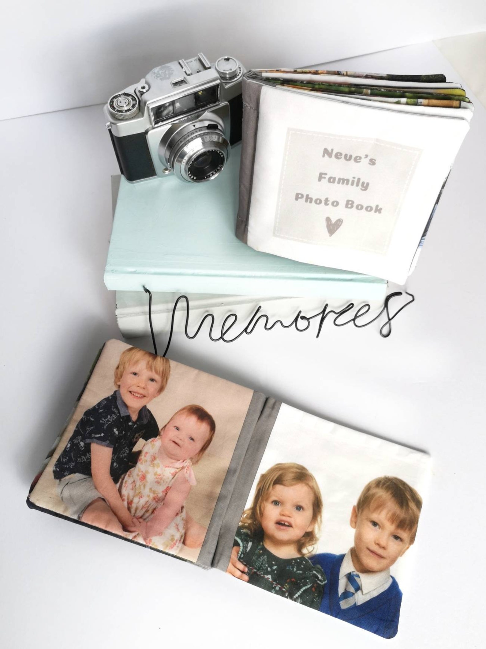 Baby Photo Book Fabric Photo Album Fabric Book for Babies Etsy UK