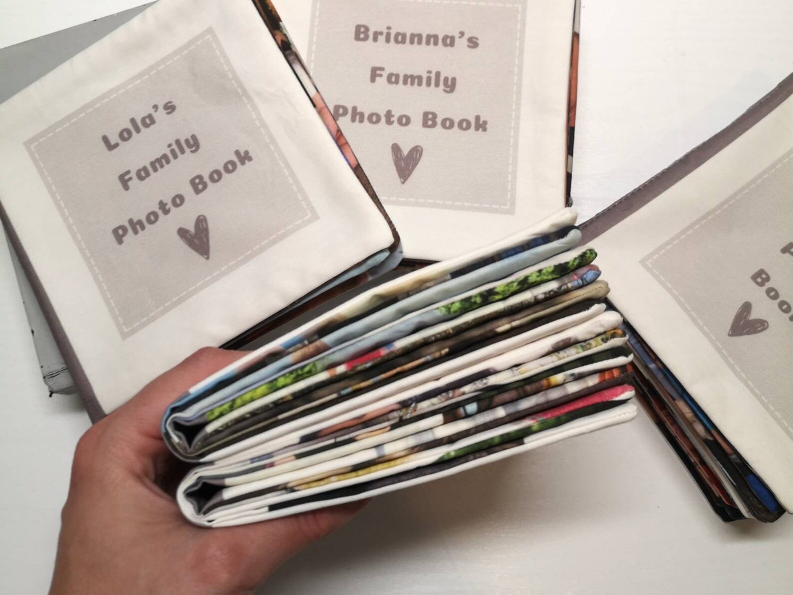 Baby Photo Book Fabric Photo Album Fabric Book for Babies Etsy UK