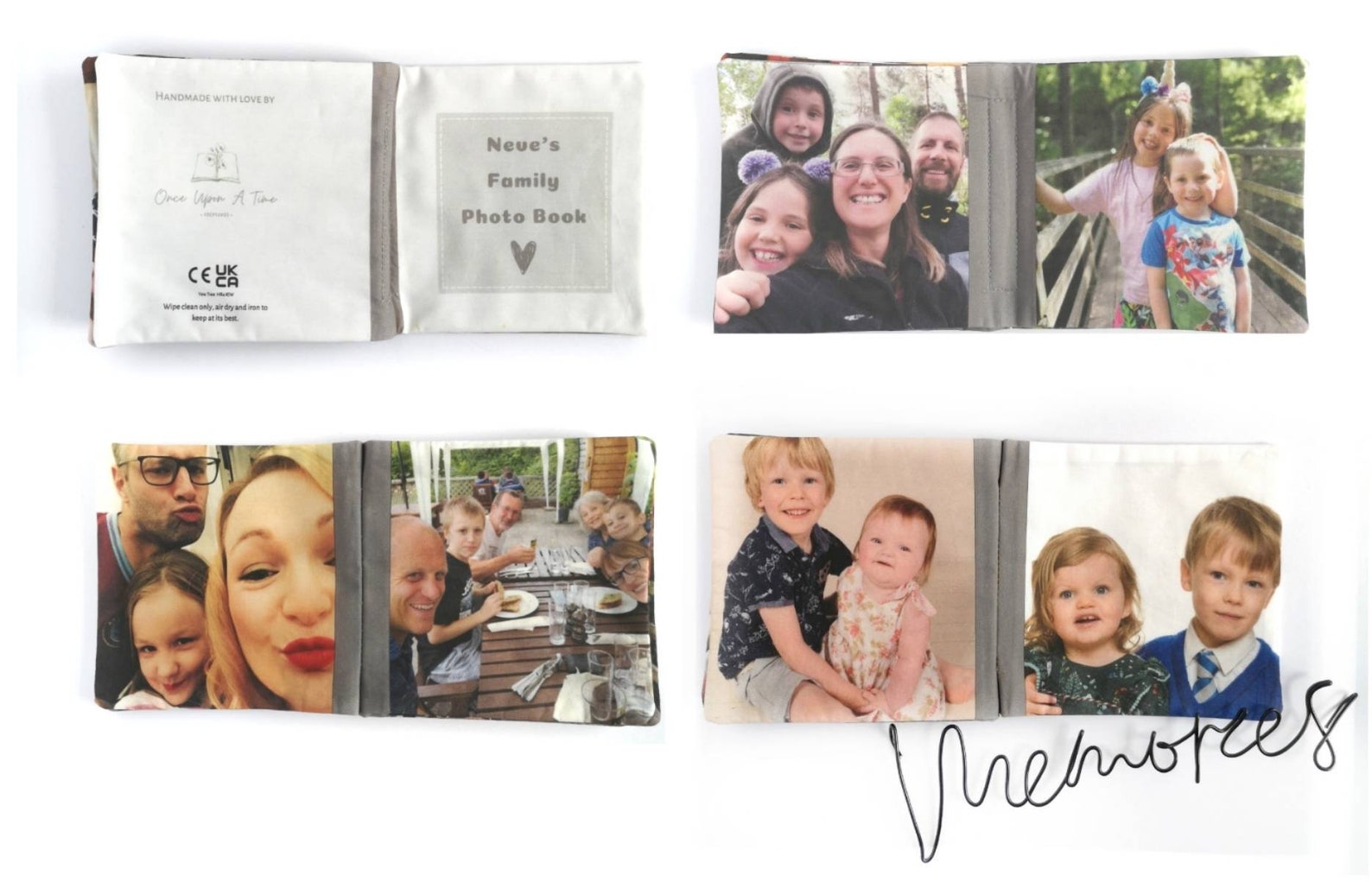 Baby Photo Book Fabric Photo Album Fabric Book for Babies Etsy UK