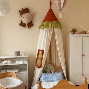 Decorazione murale a forma di testa d'orso fatta a mano, decorazione murale per la cameretta, decorazione per la stanza dei bambini, testa di animale in tessuto, decorazione per la cameretta a tema bosco, decorazione per la stanza del neonato