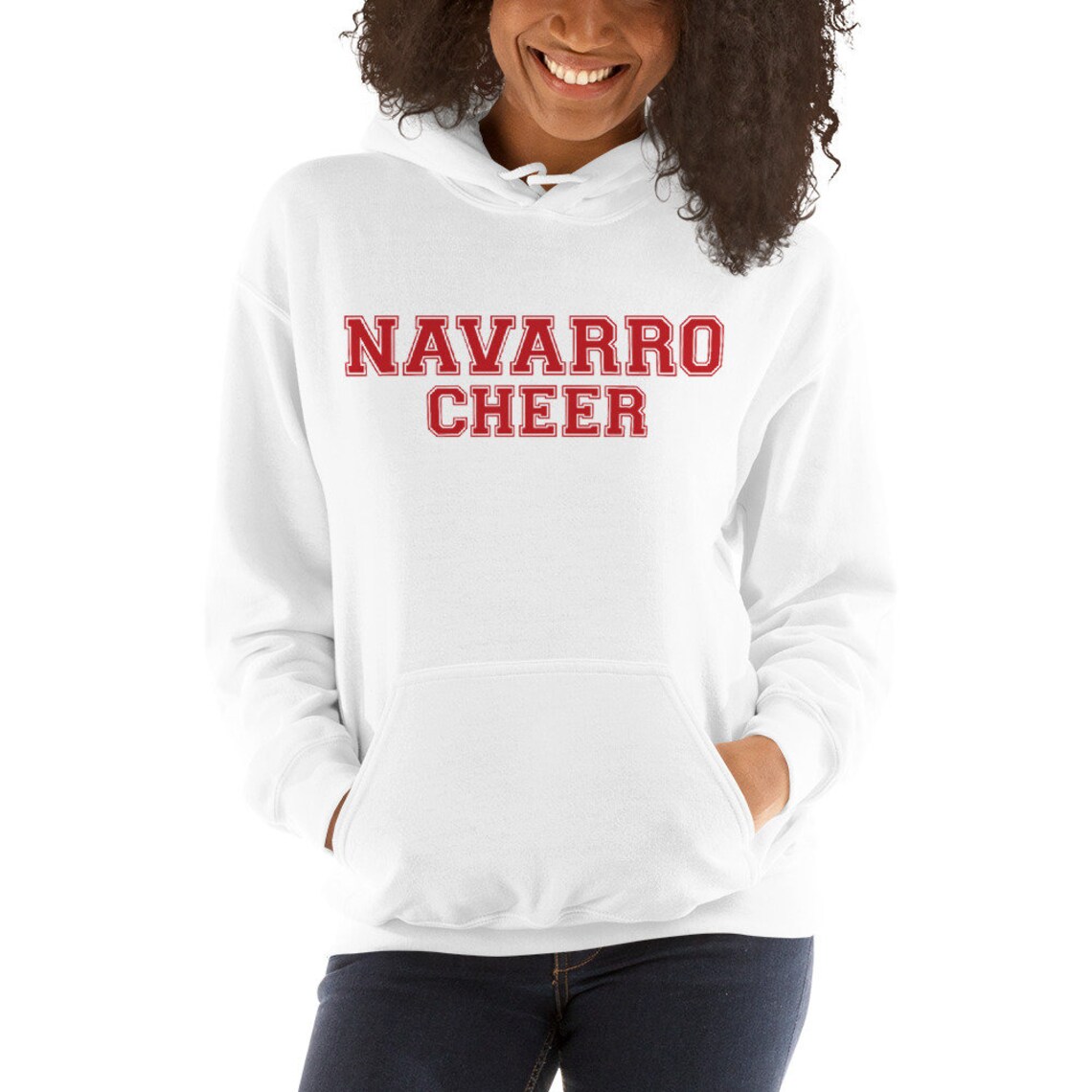 Navarro Cheer college varsity Unisex Hoodie Etsy