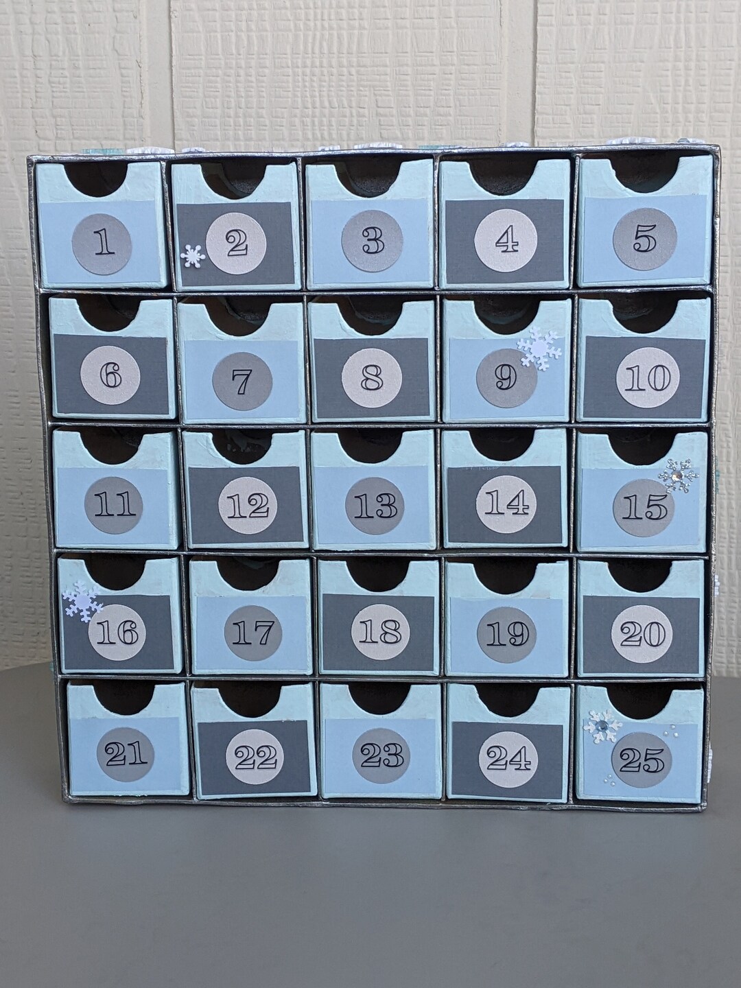 Snowflake Advent Calendar Etsy