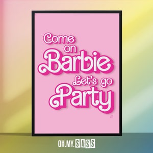 Let's go barbie song hot sale