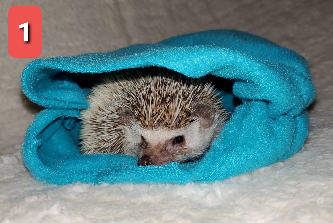 Fleece Nosew Pet Blanket Pocket Hedgehog Approved Snuggle Etsy