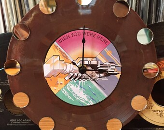 Pink Floyd Vinyl Record Clock Rock Music Wall Art Rock Band Handmade Clock Nick Mason Vintage Clock Wall Accessories Gifts for men Pink Floyd Vinyl Record Clock Rock Music Wall Art Rock Band Handmade Clock Nick Mason Vintage Clock Wall Accessories Gifts for men