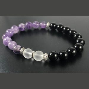 Best Selling Empath Protection Bracelet,Amethyst Bracelet,Genuine Amethyst,Empath Gift Box,Gemstone Bracelet,Healing Crystal Bracelet