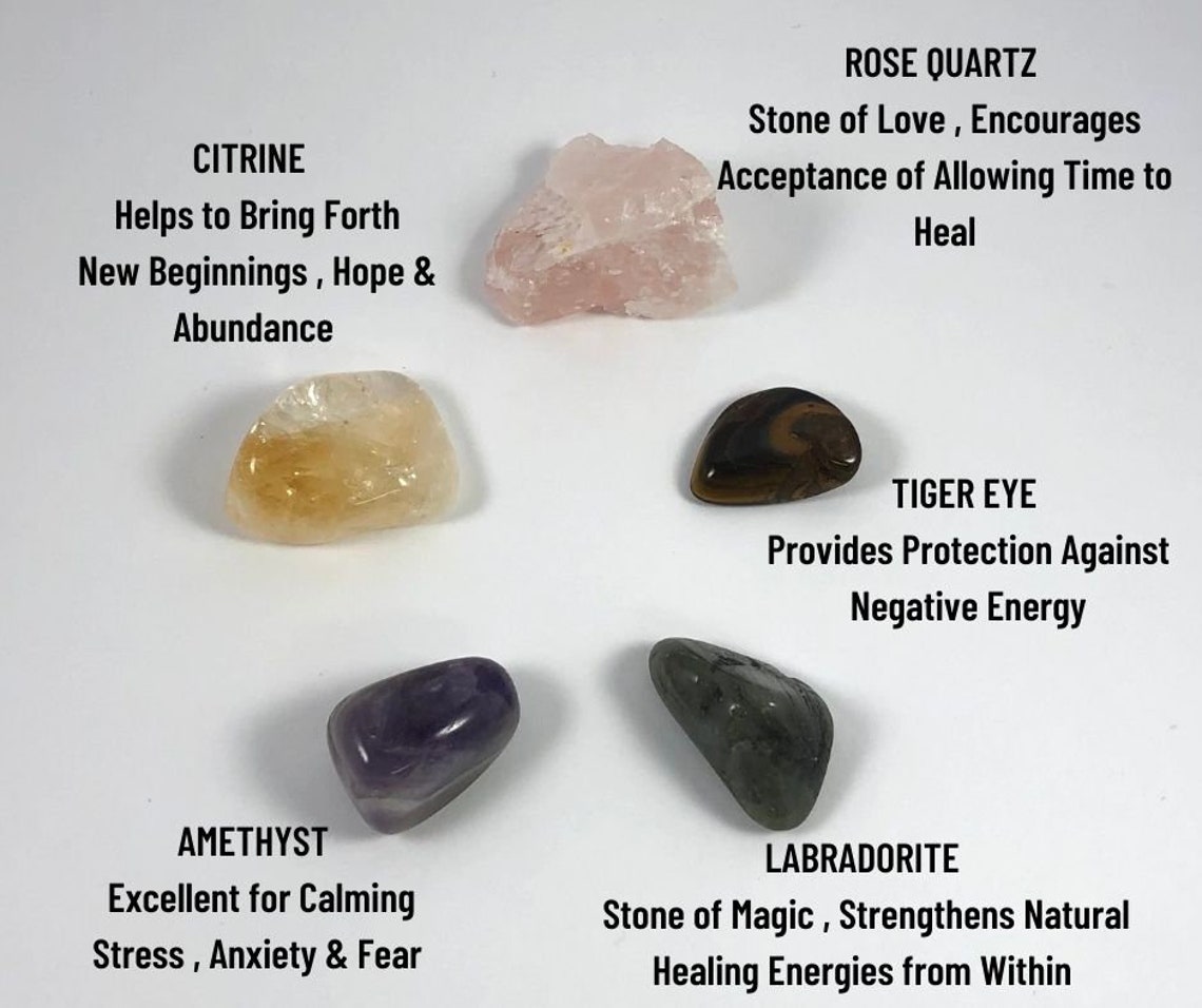 Crystals for Healing Illness Medium Size Must Have Crystals Etsy