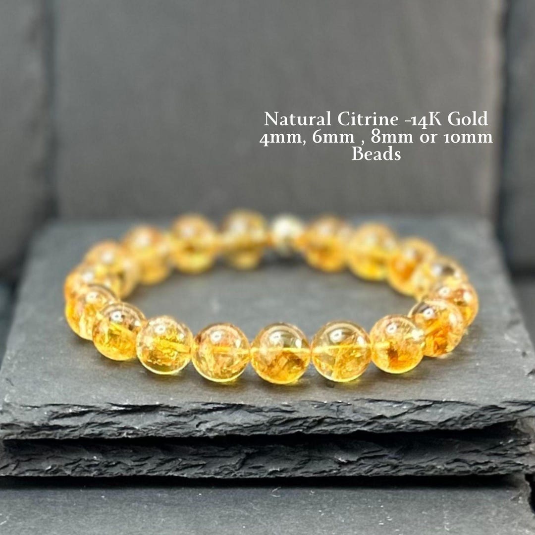 Crystal Stone Yellow Citrine Crystals Mala At ₹ 1060/piece In New Delhi | ID: 2854499439633 - Foto 3