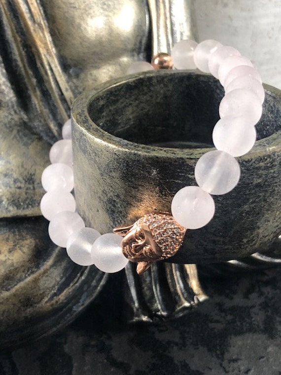Rose gold hotsell buddha bracelet