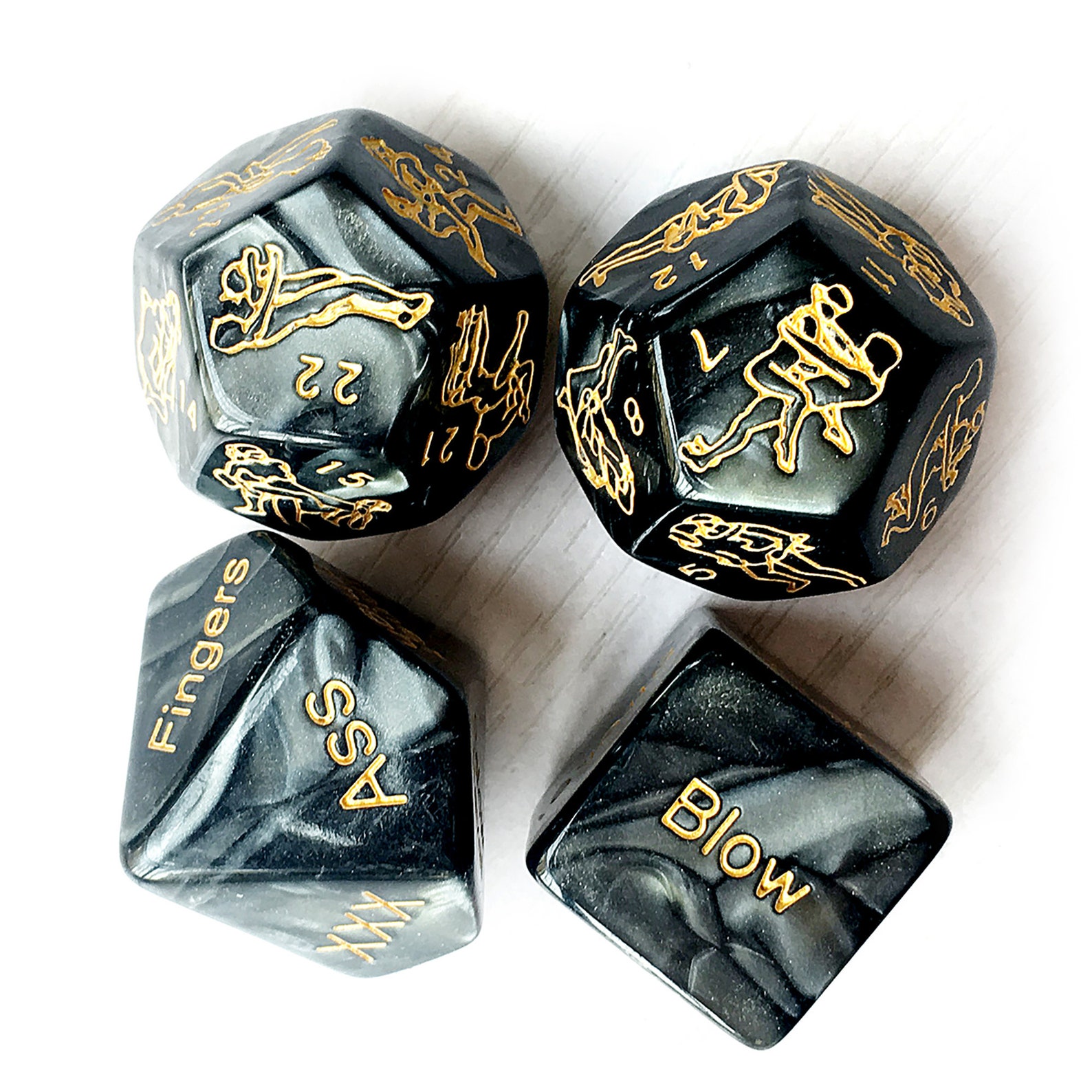 4 Pack Sex Dice Sex Game Dice For Adult Role Playing Dice Et