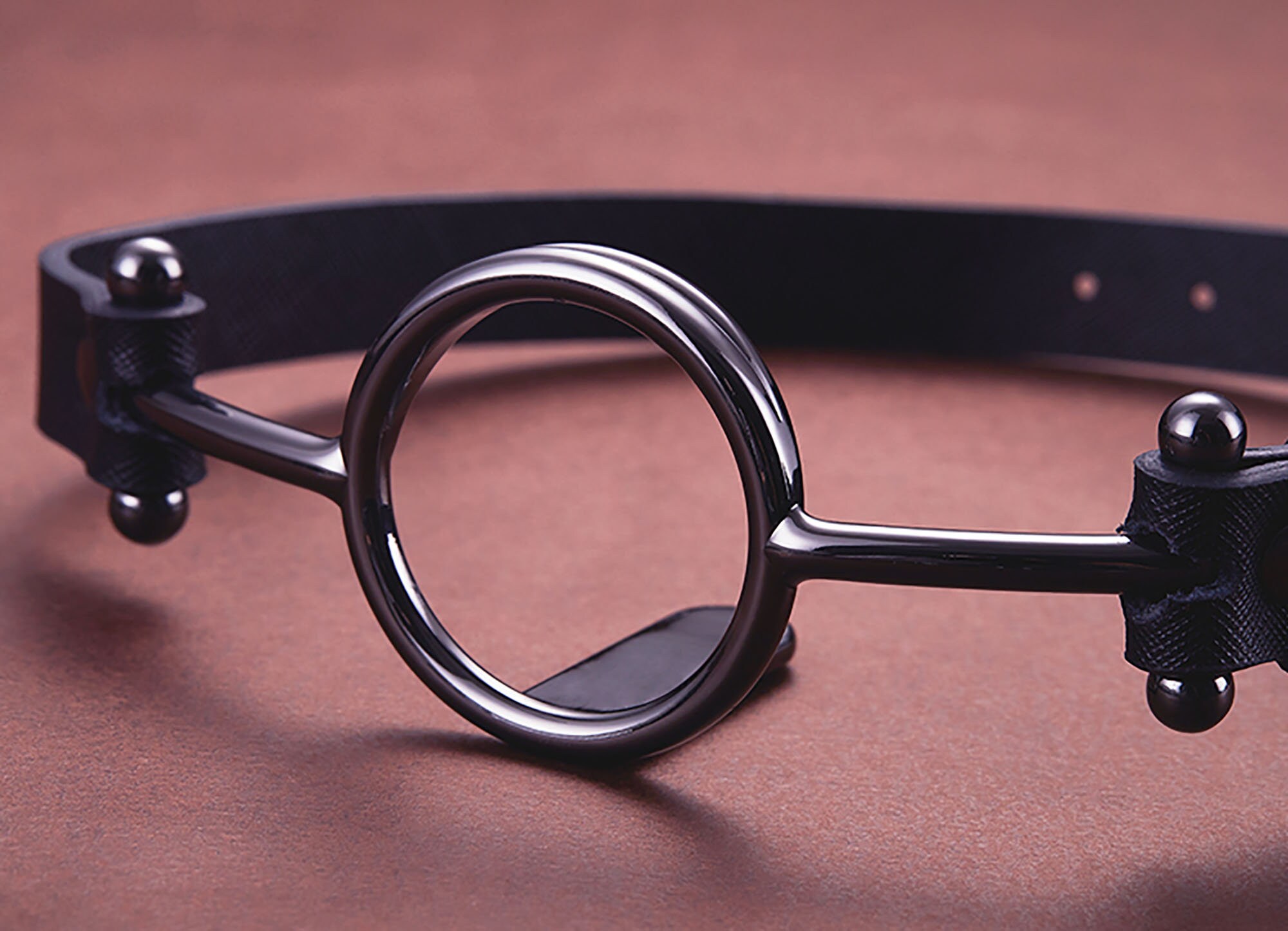 Tongue Depressor Gag Metal Circle Gag Forced Mouth Opening Etsy