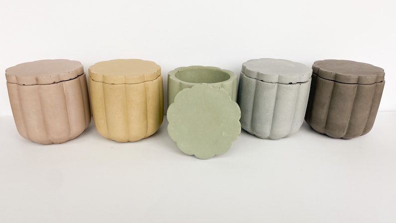 Flower Concrete Jewelry Box | Jewelry Box | Concrete Home Decor | Gift for Her | Valentine’s Day Gift | Birthday Gift | BLACK FRIDAY bild 9