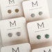 see more listings in the Stud Earrings section