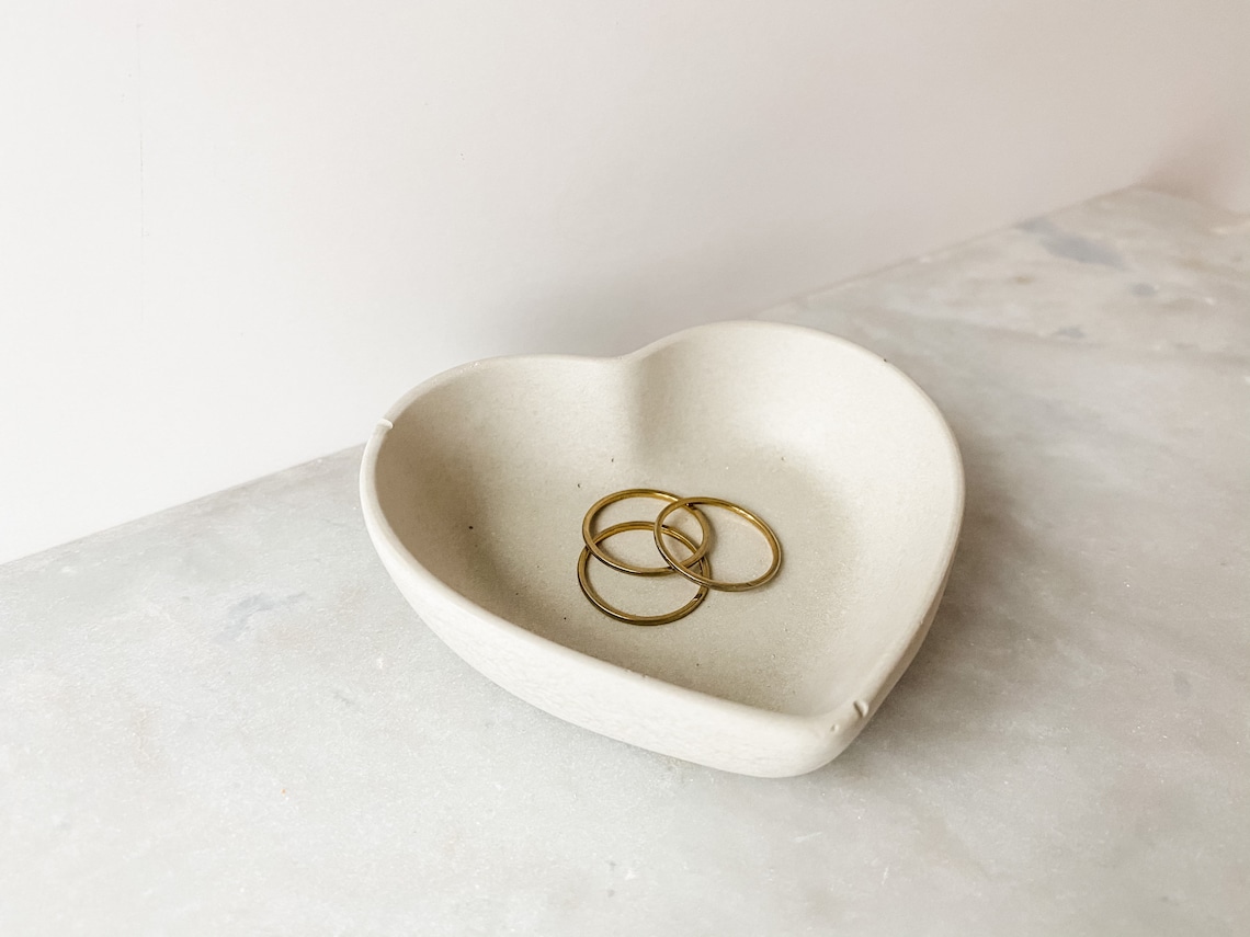 Small Jewelry Dish Jewelry Dish Jewelry Storage Concrete Etsy