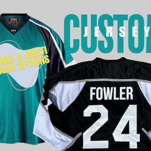 Personalized Hockey Jersey | Customizable Hockey Jersey | Custom Hockey Practice Jersey | Hockey Team Gear | Hockey Jersey | Hockey Player