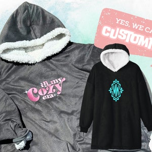Snuggie Hoodie Etsy