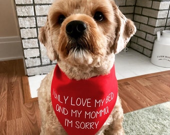 Custom Dog Bandana: Personalized Pet Scarf