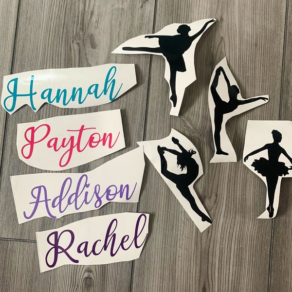 Personalized Dance Decals