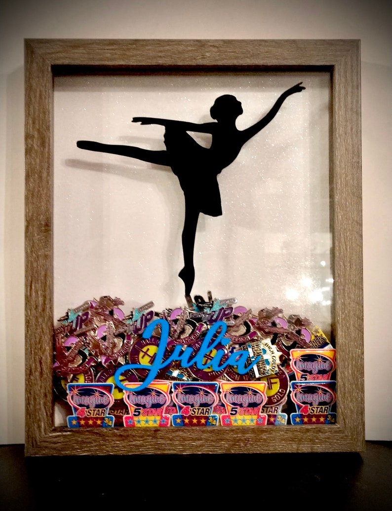 Personalized Dance Shadow Box Competition Pin Holder Etsy