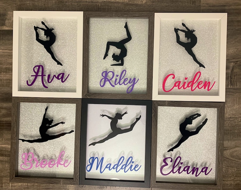 Personalized Dance Shadow Box Competition Pin Holder Etsy