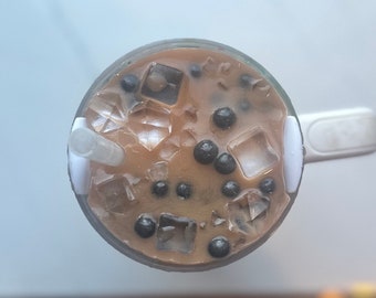 Topper de taza de vaso de té Boba