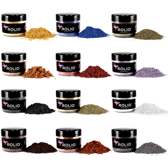 Mica Powder 24 Pearlescent Color Pigments for Epoxy Resin, Silicone, Nail  Polish, Makeup, Candle Making, Bath Bombs, Soap Making, Paint -  Israel