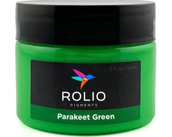 Parakeet Green Pigment Paste - 2oz. Jar