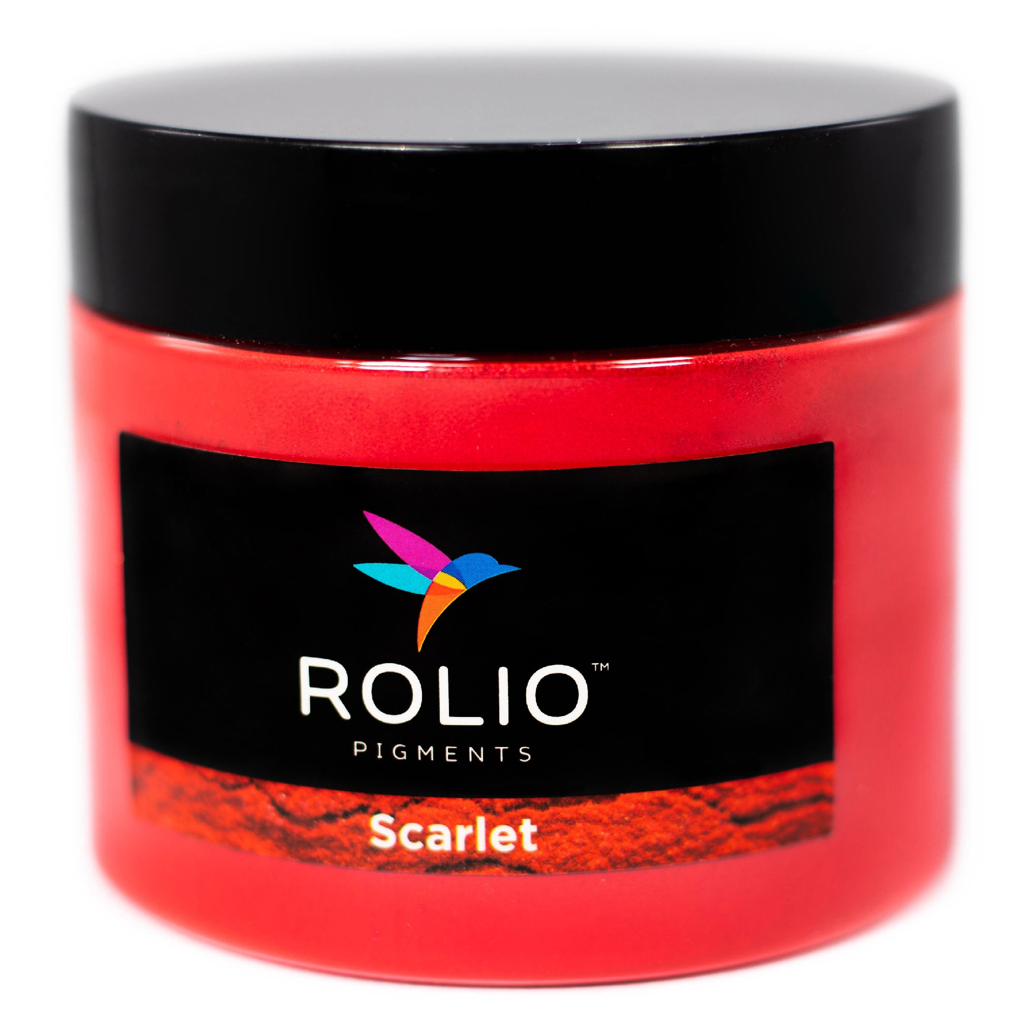 Rolio - Mica Powder - 12 Jars of Pearlescent Color Pigment for Paint, Dye, Soap Making, Nail Polish, Epoxy Resin, Candle Making, Bath Bombs, Slime 