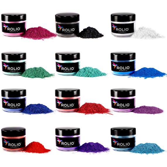 Chameleon Mica Powder, 8 Color Shift Mica Powder, Chameleon Pigment Powder  for Epoxy Resin, Tumbler, Cosmetic, Acrylic Paint, Nail Polish, Slime, Soap  Making, Candles, Bath Bombs 